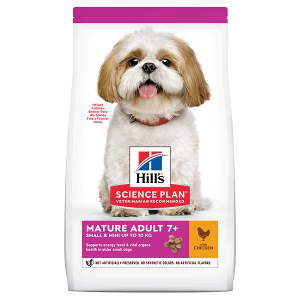 Hill's Mature/Adult 7+ Small & Miniature Hondenvoer 1.5 Kg 3 Hill's Mature/Adult 7+ Small & Miniature Hondenvoer 1.5 Kg