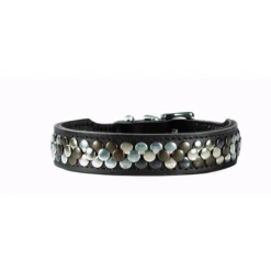 Hunter Halsband Voor Hond Arizona Bruin Nappaleer Bruin Onderlegd 35-39,5x42x2,6 Cm