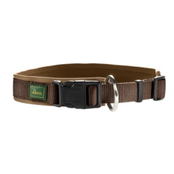 Hunter Halsband Voor Hond Neopreen Vario Plus Bruin / Caramel 45-50 Cmx20 Mm