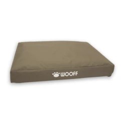 Wooff Matras Korrelkussen Taupe - Hondenmatras - 75x55x15 Cm