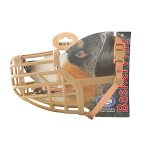 Baskerville Classic Muzzle Muilkorf - Maat 9 3 Baskerville Classic Muzzle Muilkorf - Maat 9