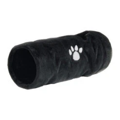 Beeztees Crispy Pluche Speeltunnel - Grijs -Honden Benodigdheden Winkel beeztees crispy speeltunnel grijs 57234 0300 none