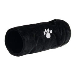 Beeztees Crispy Pluche Speeltunnel - Zwart -Honden Benodigdheden Winkel beeztees crispy speeltunnel zwart 57237 0300 none