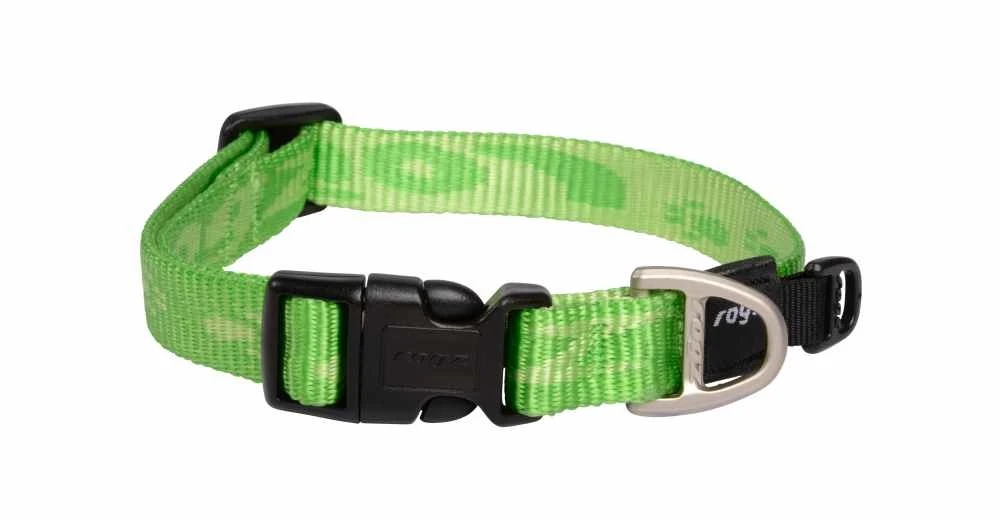 ROGZ Hondenhalsband Alpinist Lime