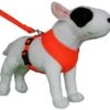 Hondentuig Round Loop Harnass Mesh Fluo Orange -Honden Benodigdheden Winkel file 202