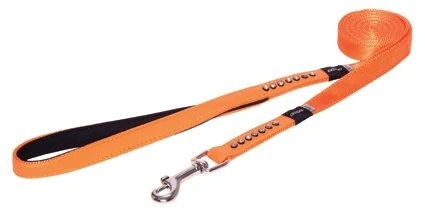 ROGZ Hondenriem Luna Oranje 4 ROGZ Hondenriem Luna Oranje - Afbeelding 2