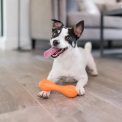 Zogoflex Hurley Dog Bone - Large - Orange