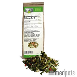 GRAU Gedroogde Groenten Melange Nr. 3 - 1,2 Kg