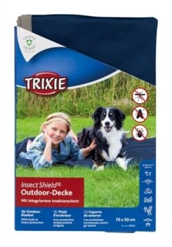 Trixie Insect Shield Outdoor Deken Donkerblauw 70x50 Cm
