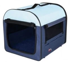 Trixie Reismand Donkerblauw / Lichtblauw 80x55x65 Cm