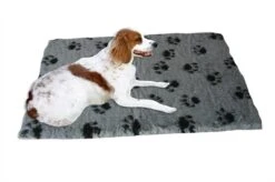 Vetbed Print Grijs 50x75 Cm