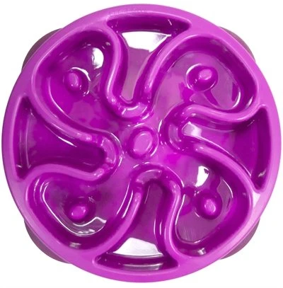 Outward Hound Mini Fun Feeder Flower - Purple 3 Outward Hound Mini Fun Feeder Flower - Purple