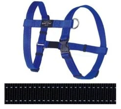 Rogz For Dogs Fanbelt Hondentuig Verstelbaar Zwart 75 X 2 Cm