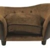 Enchanted Hondenmand Sofa Ultra Pluche Snuggle Pebble Bruin 68x41x38 Cm