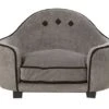 Enchanted Hondenmand Sofa Pluche Donkergrijs 64x40x45 Cm -Honden Benodigdheden Winkel image 8