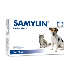 Vetplus Samylin Tabletten - Kat/kleine Hond 3 Vetplus Samylin Tabletten - Kat/kleine Hond