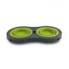 Popware Double Elevated Feeder - Groen -Honden Benodigdheden Winkel popware double elevated feeder groen 47013 0300 none