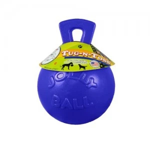Jolly Ball Tug-n-Toss - XL (10 Inch) 25 Cm Blauw 3 Jolly Ball Tug-n-Toss - XL (10 Inch) 25 Cm Blauw