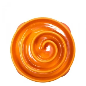 Outward Hound Mini Fun Feeder Coral - Orange - Afbeelding 2