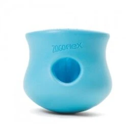 Zogoflex Toppl Treat Toy - Large - Aqua 7 Zogoflex Toppl Treat Toy - Large - Aqua -Honden Benodigdheden Winkel product zogoflex toppl treat toy large aqua none 3 1487588867 40224