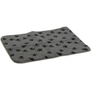 Beeztees Vetbed Grijs Met Pootjesprint Voor Honden Medium 4 Beeztees Vetbed Grijs Met Pootjesprint Voor Honden Medium - Afbeelding 2